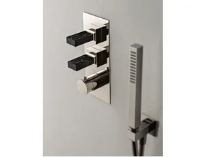 KEA - Recessed brass shower tap with hand shower _ Rubinetterie Treemme